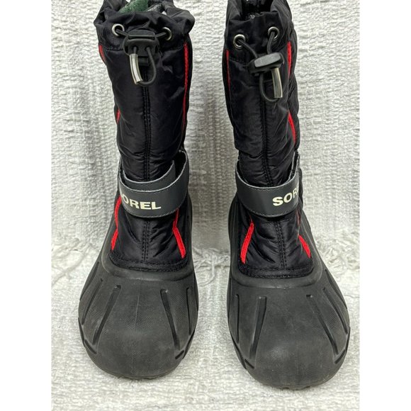 Sorel Women's Black Winter Snow Boots Size 5 #35390 - Picture 2 of 7